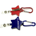 Star 28" Retractable Badge Holder with Carabiner